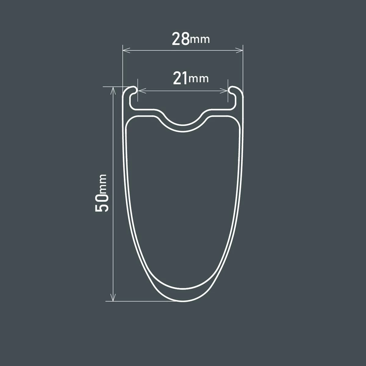 Shimano Ultegra WH-R8170-C50-TL Disc Centerlock Road Wheels 28"/700C - Billede 6