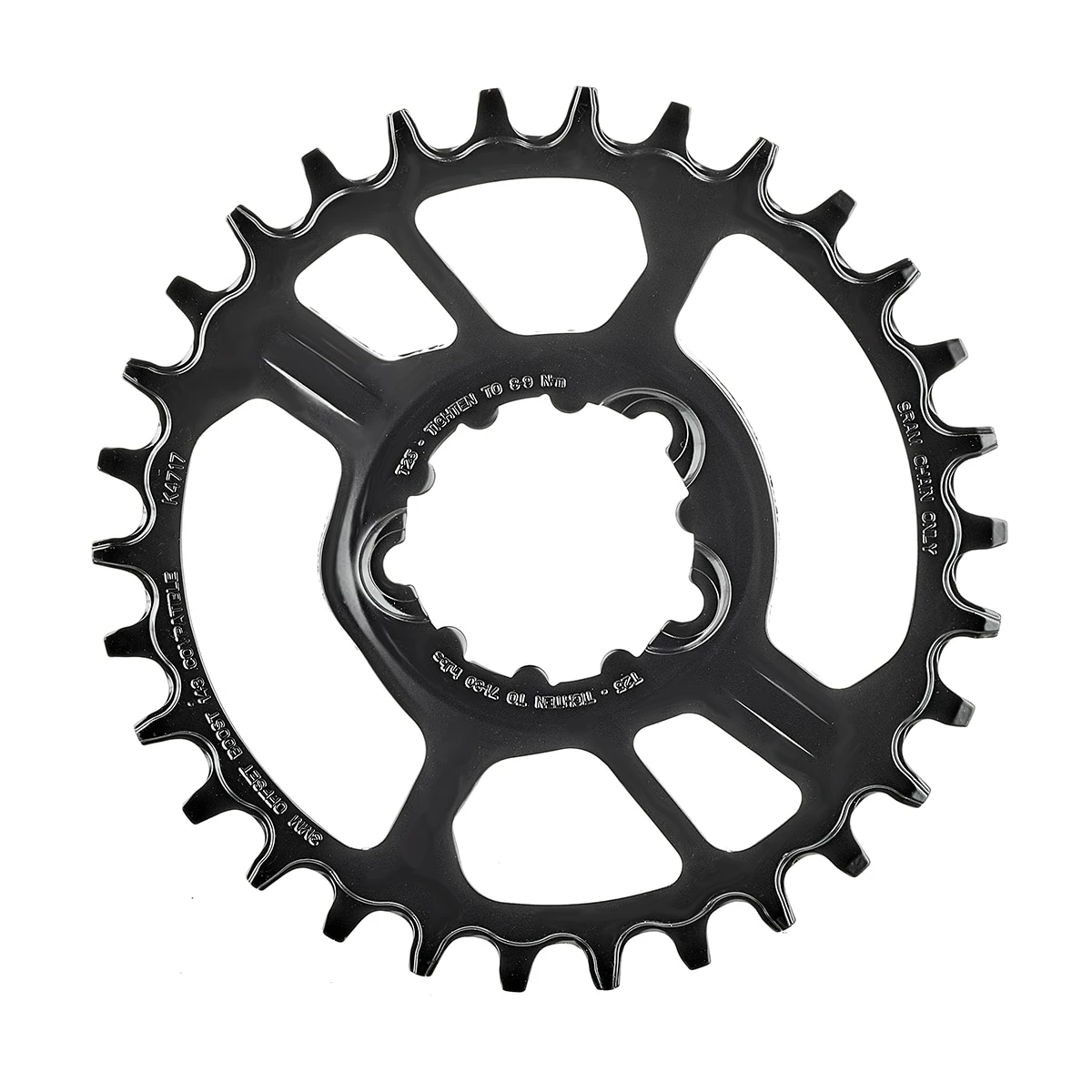 SRAM X-SYNC Direct Mount Boost Chainring Steel, 11 Speed, 3mm Offset