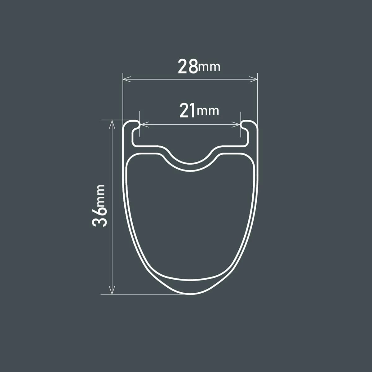 Shimano Ultegra WH-R8170-C36-TL Disc Centerlock Road Wheels 28"/700C - Billede 6