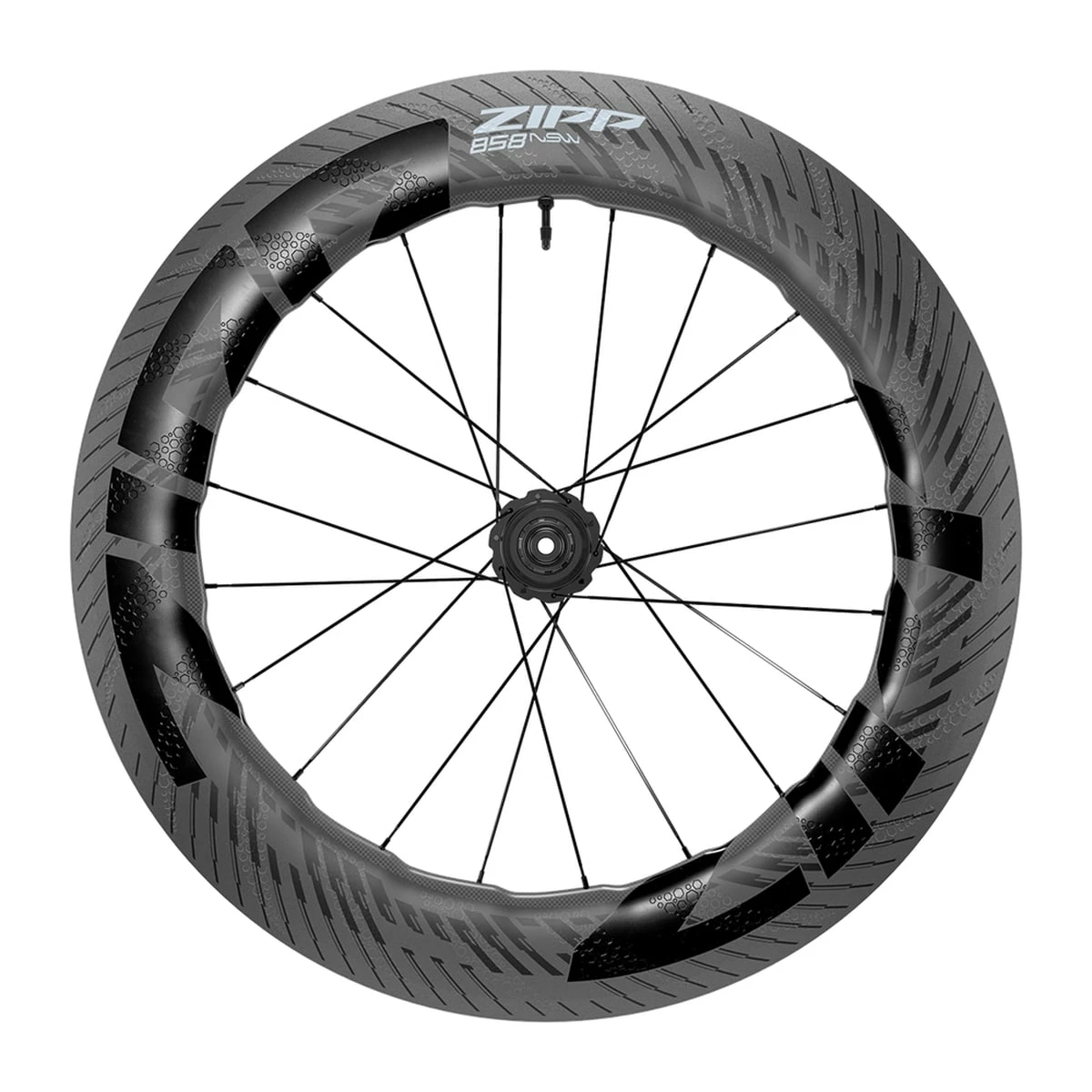ZIPP 858 NSW Carbon Disc SHIMANO HG 28“/700C Rear Wheel, MY2023