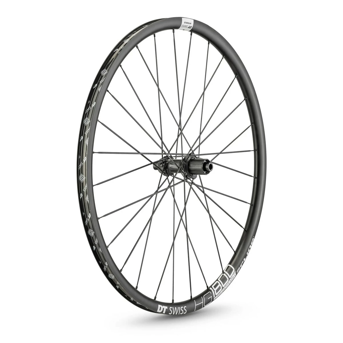 Dt-swiss HG 1800 Spline® DB 25 ROAD BOOST Hybrid E-Gravel Rear Wheel 28"/700C SHIMANO HG