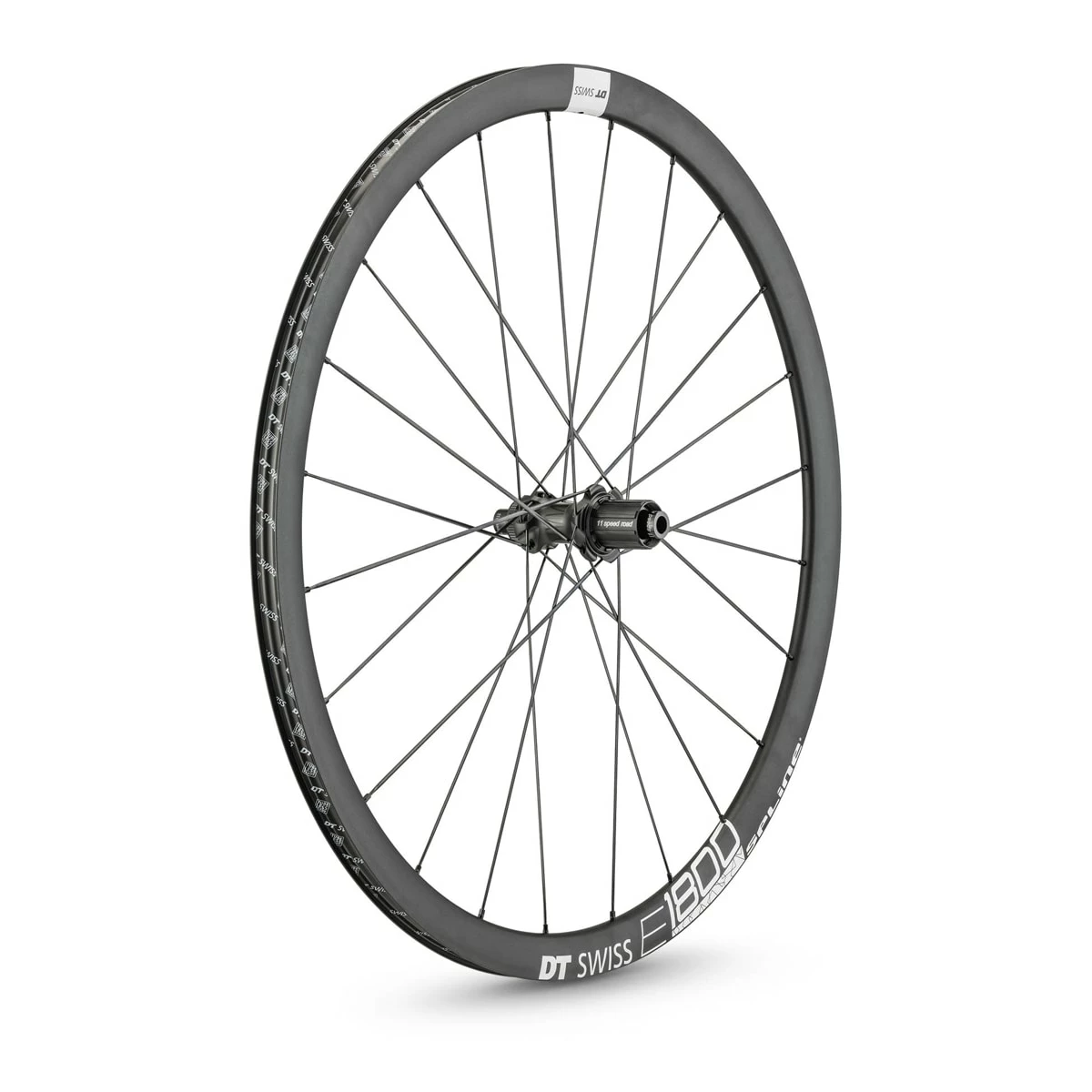 Dt-swiss E 1800 Spline® DB 32 Road Rear Wheel 28"/700C SHIMANO HG